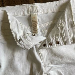 Girls Justice White Jeans